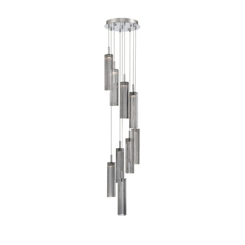 Crystorama - ADD-405-CH-SM - LED Pendant - Addis - Polished Chrome