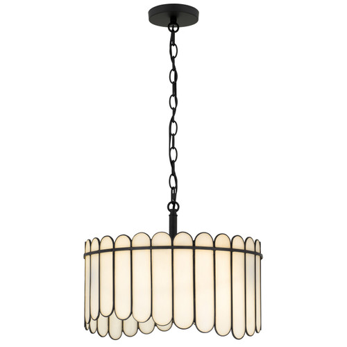 Quoizel - ANN1816MBK - Three Light Pendant - Annabelle - Matte Black