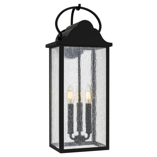 Quoizel - DAM8408MBK - LED Outdoor Wall Lantern - Damian - Matte Black