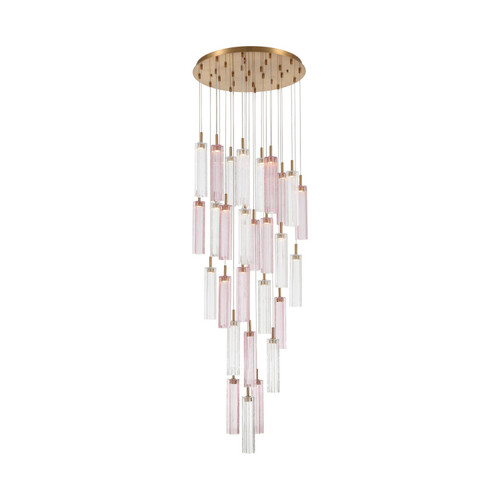 Crystorama - ADD-415-AG-SP - LED Pendant - Addis - Aged Brass