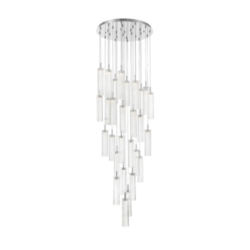 Crystorama - ADD-415-CH-CL - LED Pendant - Addis - Polished Chrome