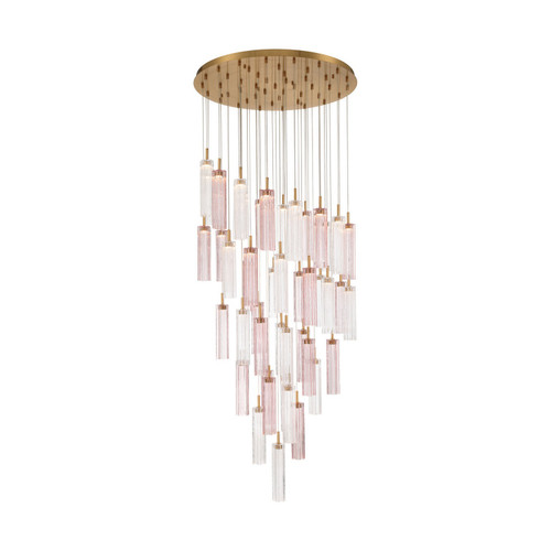 Crystorama - ADD-423-AG-SP - LED Pendant - Addis - Aged Brass