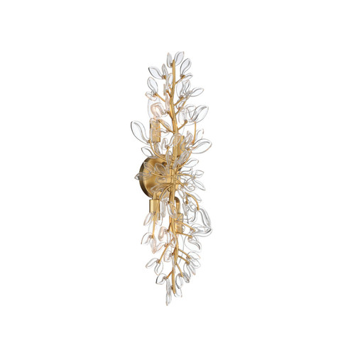 Crystorama - BGT-332-SG-CL - Four Light Wall Sconce - Bridget - Soft Gold