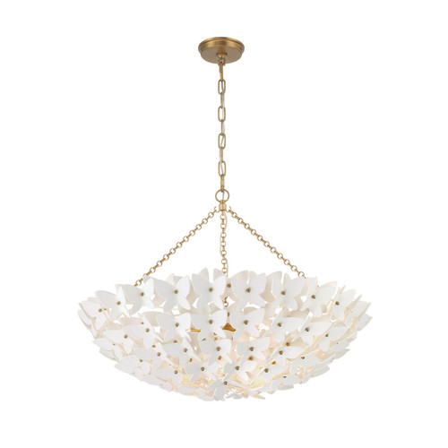 Crystorama - KLN-5208-LG - Six Light Chandelier - Killian - Luxe Gold