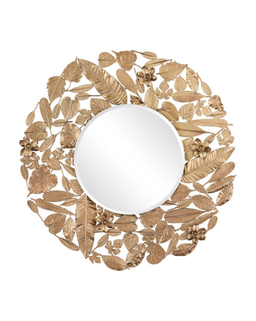 Currey and Company - 1000-0174 - Mirror - Tessellate - Matte Brass