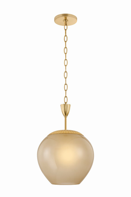 Mitzi - H1174701S-AGB - One Light Pendant - Gilda - Aged Brass