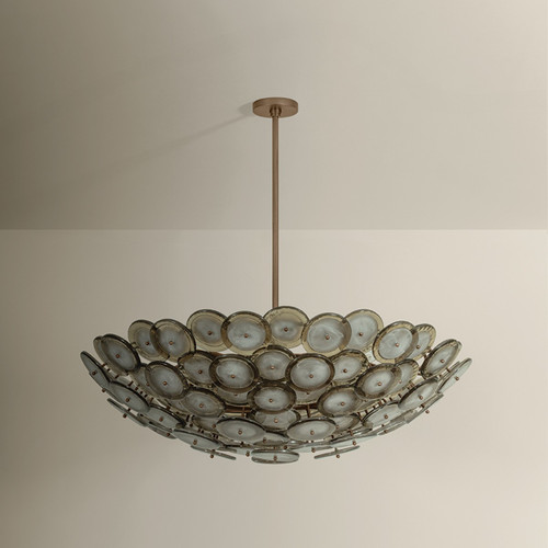 Troy Lighting - F5240-PBR - 14 Light Chandelier - Wassama - Patina Brass