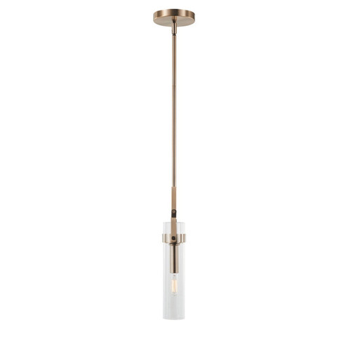 Varaluz - P67862BB - One Light Pendant - Foxwich - Brushed Brass