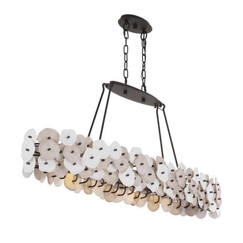 Metropolitan - N1526-860 - Four Light Linear Chandelier - Ravelin - Dark Bronze