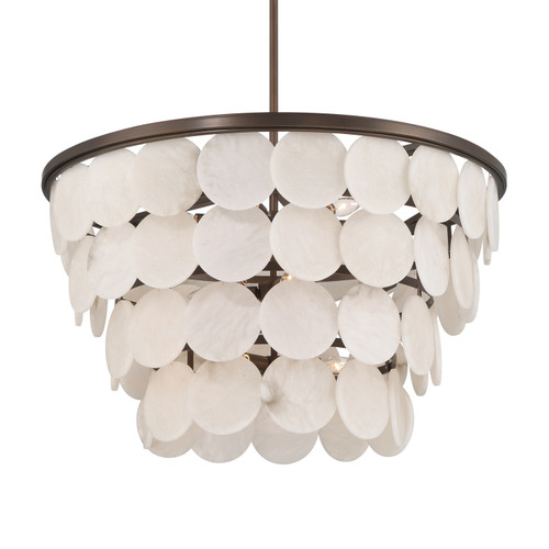 Metropolitan - N1549-868 - 12 Light Convertible Pendant/Semi-Flush Mount - Olyra - Plated Dark Bronze