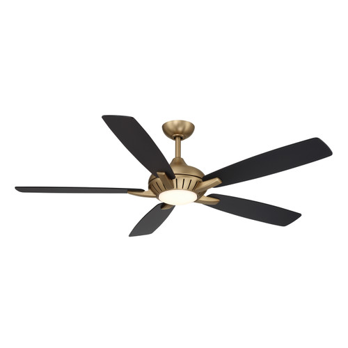 Minka Aire - F1001-BBR/CL - 60 Ceiling Fan - Dyno - Brushed Brass