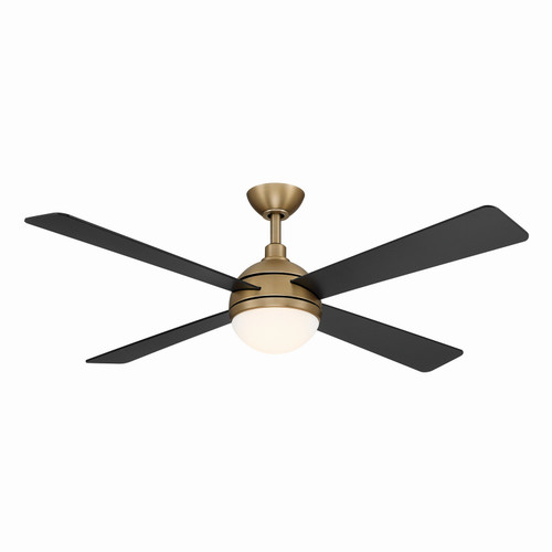 Minka Aire - F623L-BBR/CL - 54 Ceiling Fan - Orb - Brushed Brass