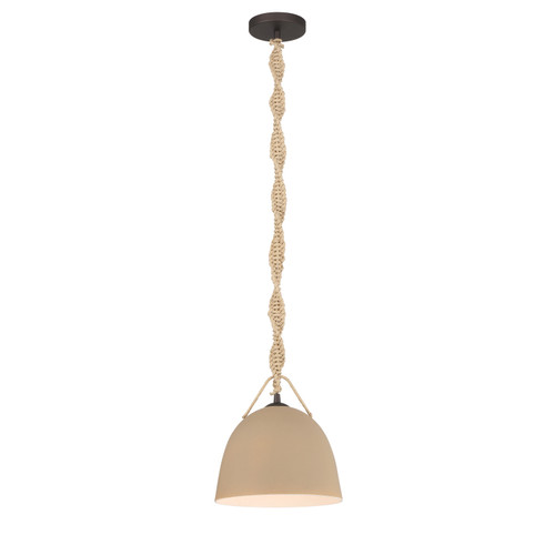 Minka-Lavery - 16065-860 - One Light Pendant - Cordón - Dark Bronze