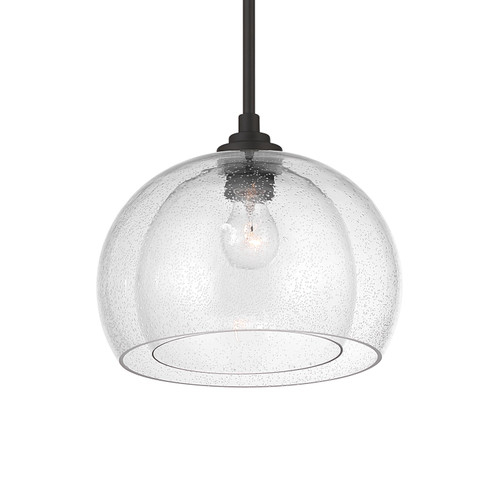 Minka-Lavery - 2725-860 - One Light Convertible Pendant/Semi-Flush Mount - Glint - Dark Bronze