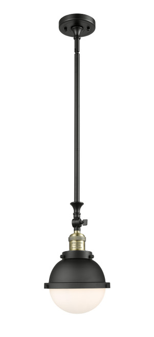 Innovations - 206-BAB-HFS-61-BK - One Light Mini Pendant - Franklin Restoration - Black Antique Brass