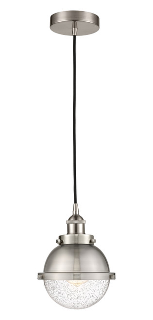 Innovations - 616-1PH-SN-HFS-64-SN - One Light Mini Pendant - Edison - Brushed Satin Nickel