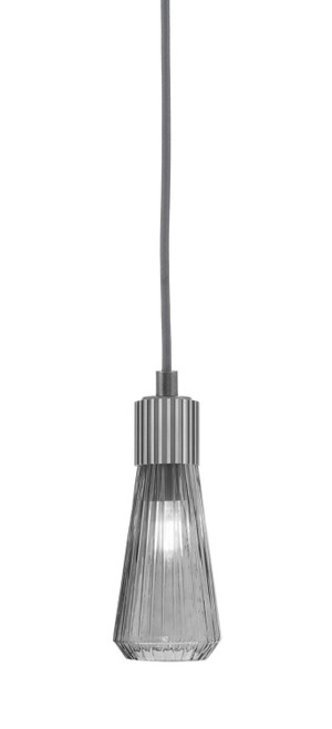 Toltec Lighting - 4802-GP-882 - One Light Mini Pendant - Everleigh - Graphite