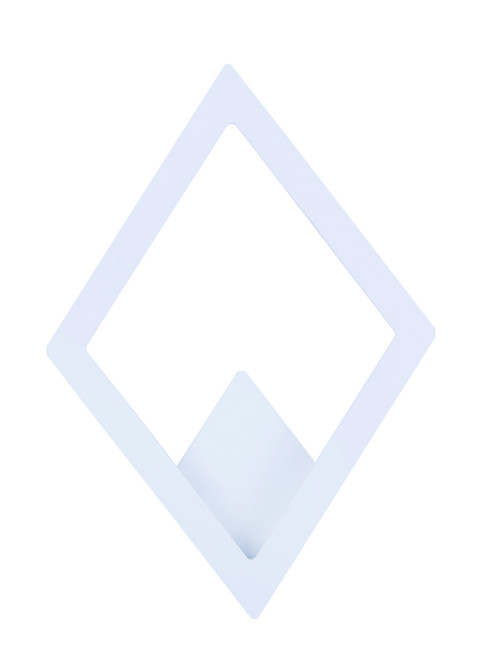 ET2 - E41495-WT - LED Outdoor Wall Sconce - Alumilux Rhombus - White