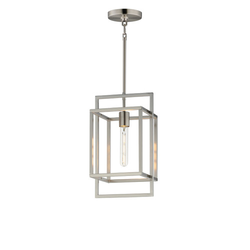 Maxim - 10411SN - One Light Pendant - Gridline - Satin Nickel