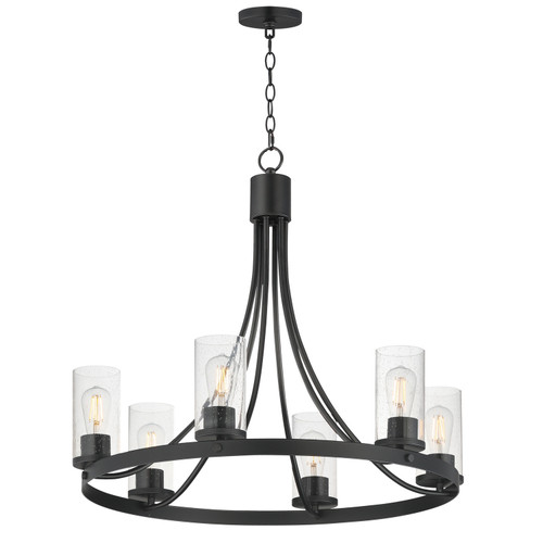 Maxim - 10466CDBK - Six Light Chandelier - Livingston - Black