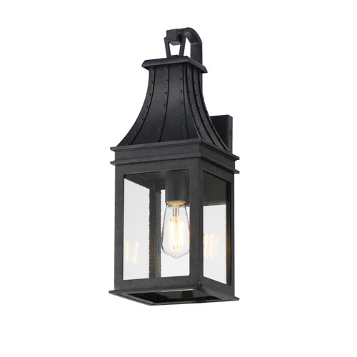 Maxim - 40983TCBKP - One Light Wall Sconce - Bramwell VX - Black Patina