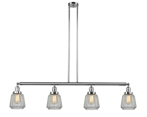 Innovations - 214-PC-G142-LED - LED Island Pendant - Franklin Restoration - Polished Chrome
