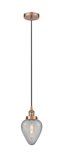 Innovations - 616-1PH-AC-G165 - One Light Pendant - Downtown Urban - Antique Copper