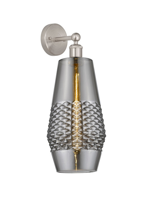 Innovations - 616-1W-SN-G683-7 - One Light Wall Sconce - Downtown Urban - Satin Nickel