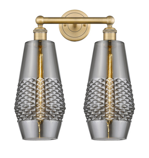 Innovations - 616-2W-BB-G683-7 - Two Light Bath Vanity - Downtown Urban - Brushed Brass