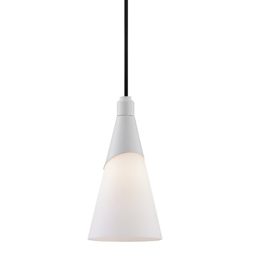 Mitzi - H312701-WH - One Light Pendant - Parker - White