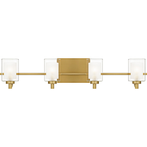 manufacturer_finish:Brushed Gold|manufacturer_glass:Clear Glass With Sandblasted Interior|light_source:Xenon