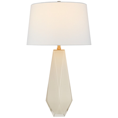 Visual Comfort Signature - CHA 8438WG-L - LED Table Lamp - Gemma - White Glass