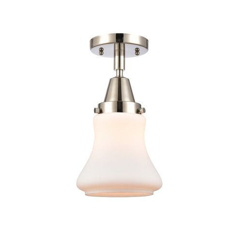 Innovations - 447-1C-PN-G191 - One Light Flush Mount - Caden - Polished Nickel