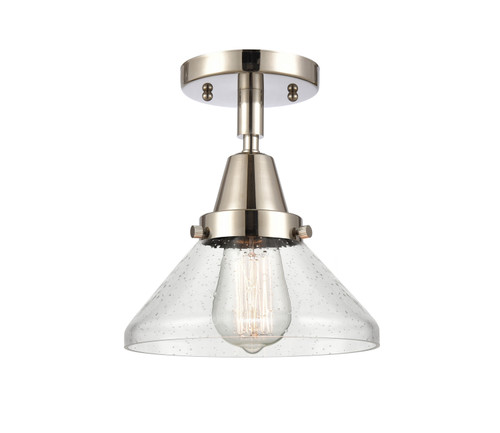 Innovations - 447-1C-PN-G4474 - One Light Flush Mount - Caden - Polished Nickel