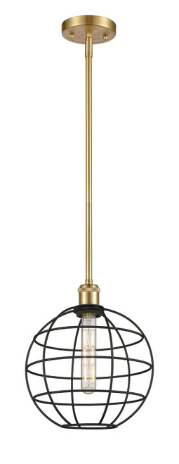 Innovations - 516-1S-SG-CE-10-BK - LED Pendant - Ballston - Satin Gold