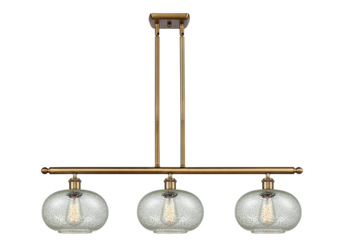 Innovations - 516-3I-BB-G249 - Three Light Island Pendant - Ballston - Brushed Brass