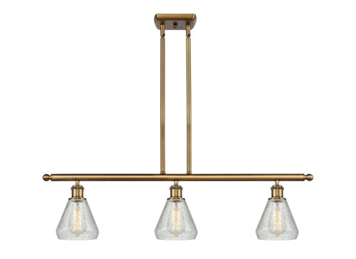 Innovations - 516-3I-BB-G275 - Three Light Island Pendant - Ballston - Brushed Brass