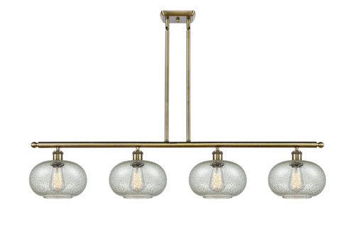 Innovations - 516-4I-AB-G249 - Four Light Island Pendant - Ballston - Antique Brass