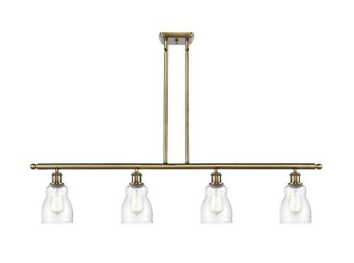 Innovations - 516-4I-AB-G394-LED - LED Island Pendant - Ballston - Antique Brass