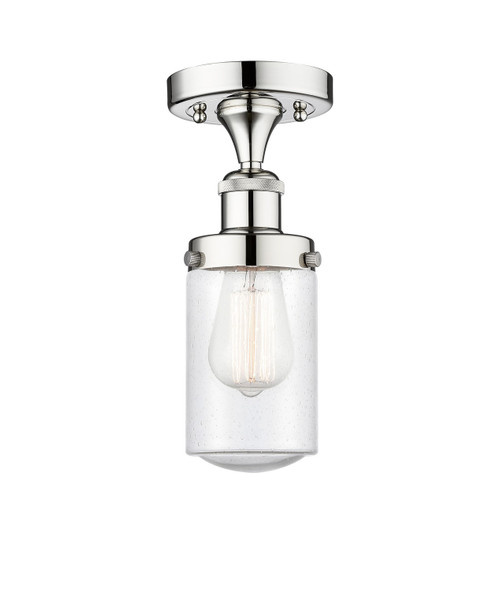 Innovations - 616-1F-PC-G314 - One Light Semi-Flush Mount - Edison - Polished Chrome