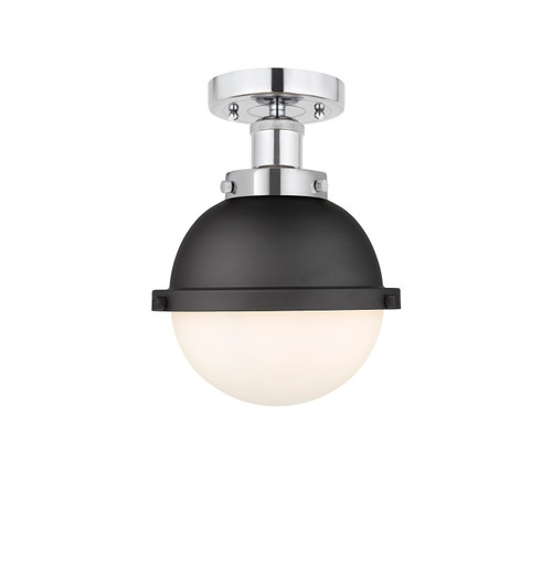 Innovations - 616-1F-PC-HFS-61-BK - One Light Semi-Flush Mount - Downtown Urban - Polished Chrome