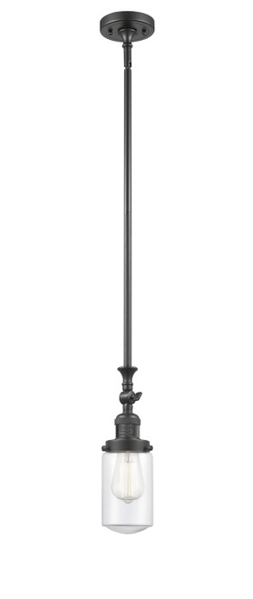 Innovations - 206-OB-G312 - One Light Mini Pendant - Franklin Restoration - Oil Rubbed Bronze