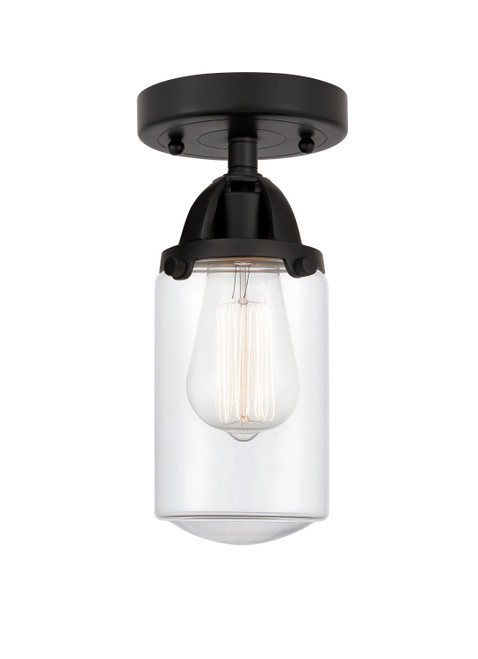 Innovations - 288-1C-BK-G312 - One Light Semi-Flush Mount - Nouveau 2 - Matte Black
