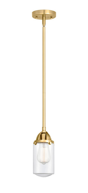 Innovations - 288-1S-SG-G312 - One Light Mini Pendant - Nouveau 2 - Satin Gold