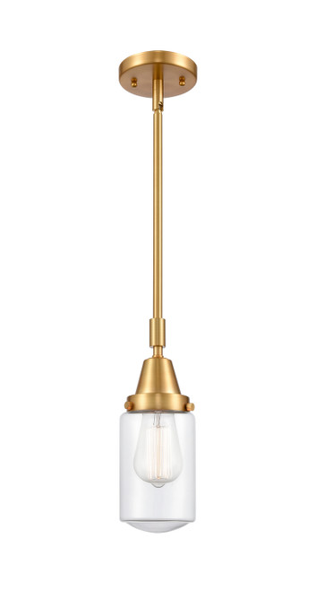 Innovations - 447-1S-SG-G312 - One Light Mini Pendant - Caden - Satin Gold