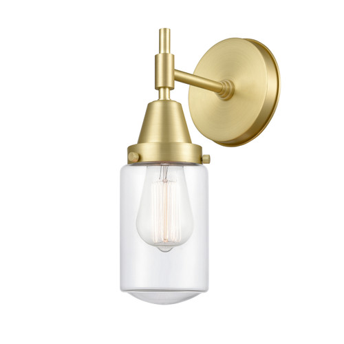 Innovations - 447-1W-SB-G312 - One Light Wall Sconce - Satin Brass