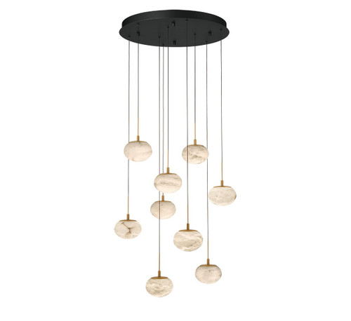 Lib & Co. - 12121-02 - LED Chandelier - Calcolo - Matte black