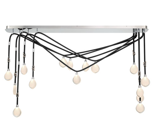 Lib & Co. - 12177-02 - LED Chandelier - Bellissima - Black Sleeve