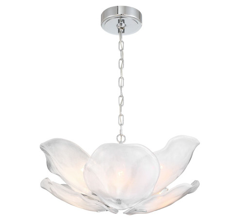 Lib & Co. - 12205-01 - Six Light Flushmount / Pendant - Corato - Chrome