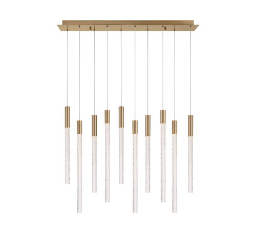Lib & Co. - 12274-037 - LED Chandelier - Gravina - Brushed Brass